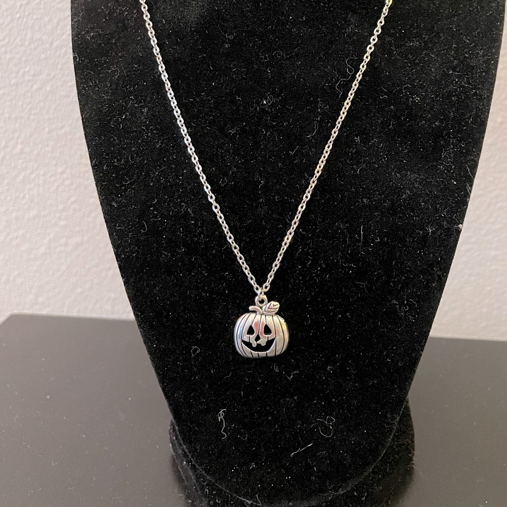Handmade Pumpkin Necklace